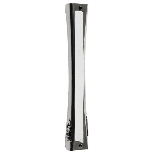 Mezuzah 12 Cm for Door - Self-Stick Modern Nickel Mezuzah Case
