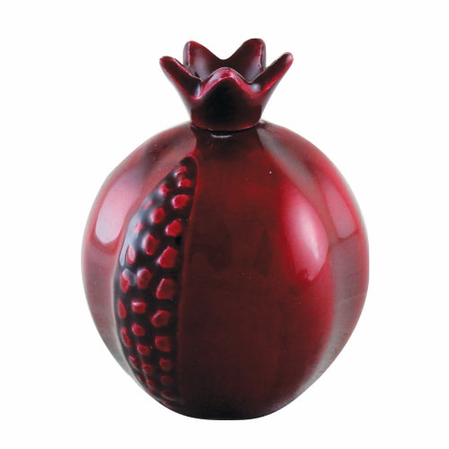 Aluminum Pomegranate Dark Red 12x10 Cm Ideal For Rosh Hashanah