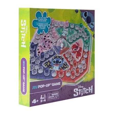 Disney Stitch Pop-Up Game | Fun Family Board Game for Kids