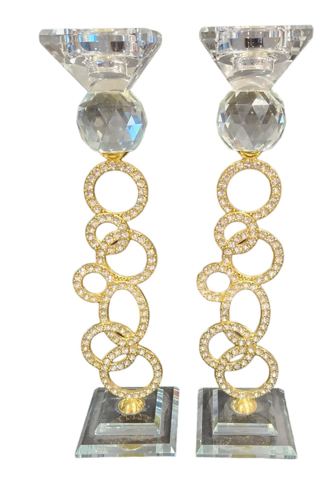 Shabbat Candle Holders with Elegant Design Contemporary