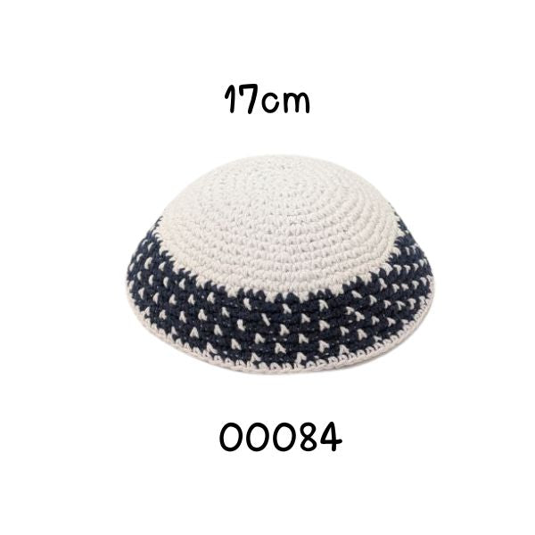 Knitted Yarmulke kippot hat Kippah skull yamaka Holy kipa 17 cm