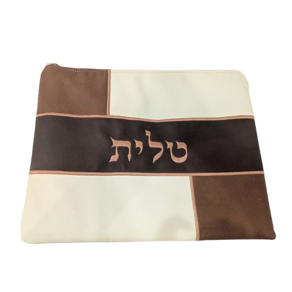 Velvet Tallit & Tefillin Bags Set with Protective Plastic Bags