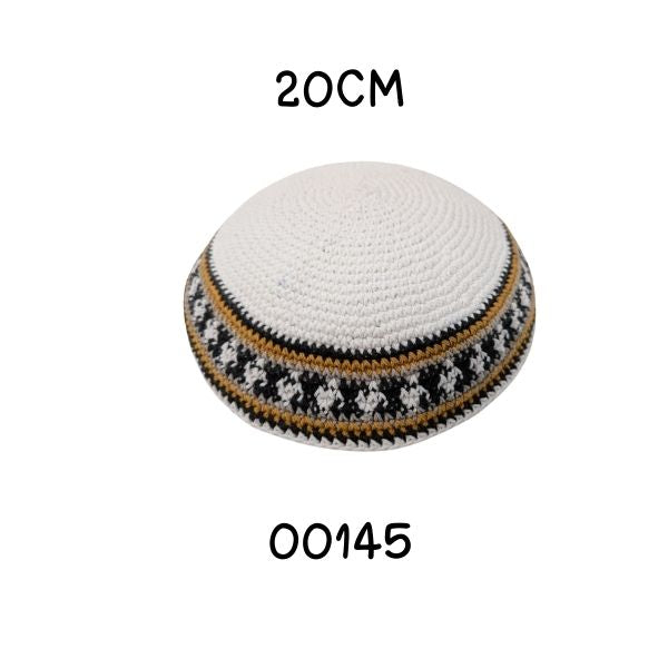 Knitted Yarmulke kippot hat Kippah skull yamaka Holy kipa 20 cm