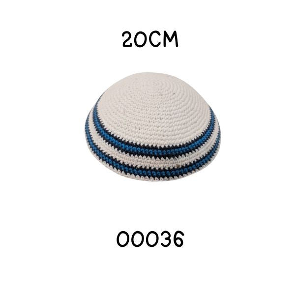 Knitted Yarmulke kippot hat Kippah skull yamaka Holy kipa 20 cm
