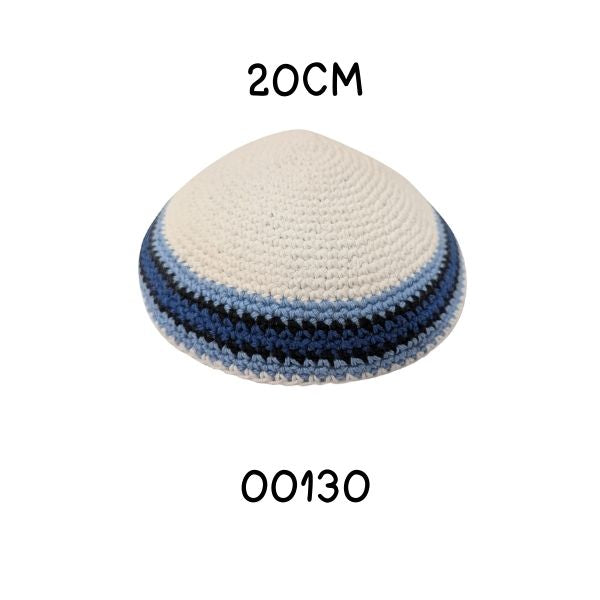 Knitted Yarmulke kippot hat Kippah skull yamaka Holy kipa 20 cm