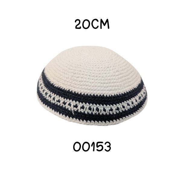 Knitted Yarmulke kippot hat Kippah skull yamaka Holy kipa 20 cm