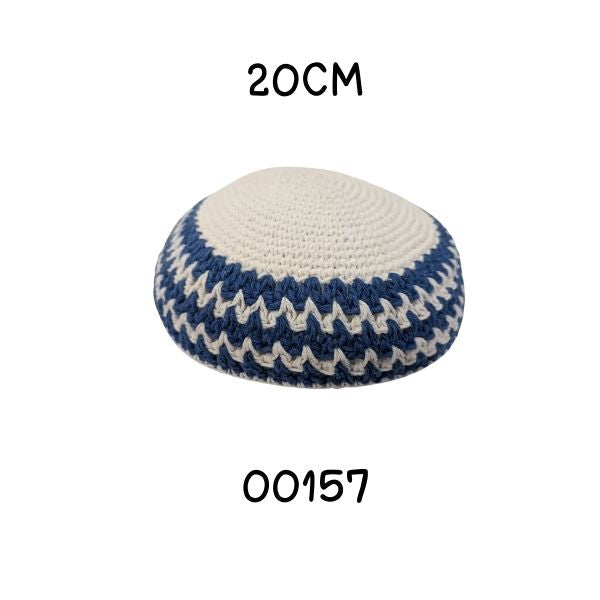 Knitted Yarmulke kippot hat Kippah skull yamaka Holy kipa 20 cm