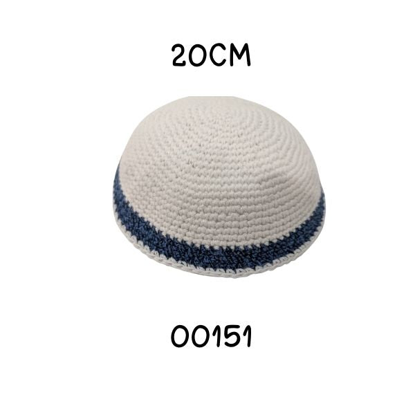 Knitted Yarmulke kippot hat Kippah skull yamaka Holy kipa 20 cm