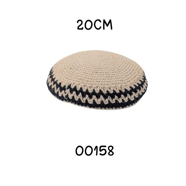 Knitted Yarmulke kippot hat Kippah skull yamaka Holy kipa 20 cm