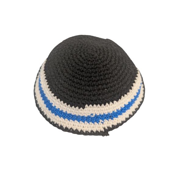 Kippah Knitted Cotton Serugah Yamulke Jewish 17 cm