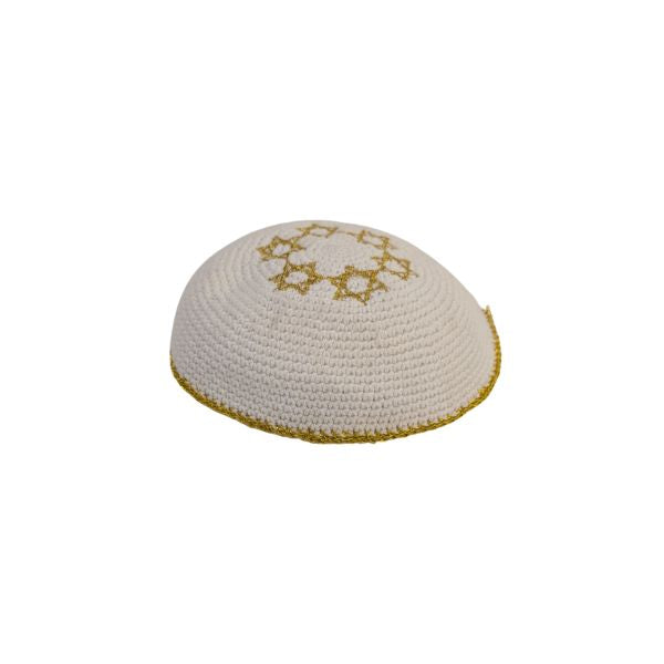 Kippah Knitted Cotton Serugah Yamulke Jewish 17