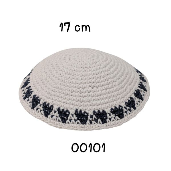 Knitted Yarmulke kippot hat Kippah skull yamaka Holy kipa 17 cm