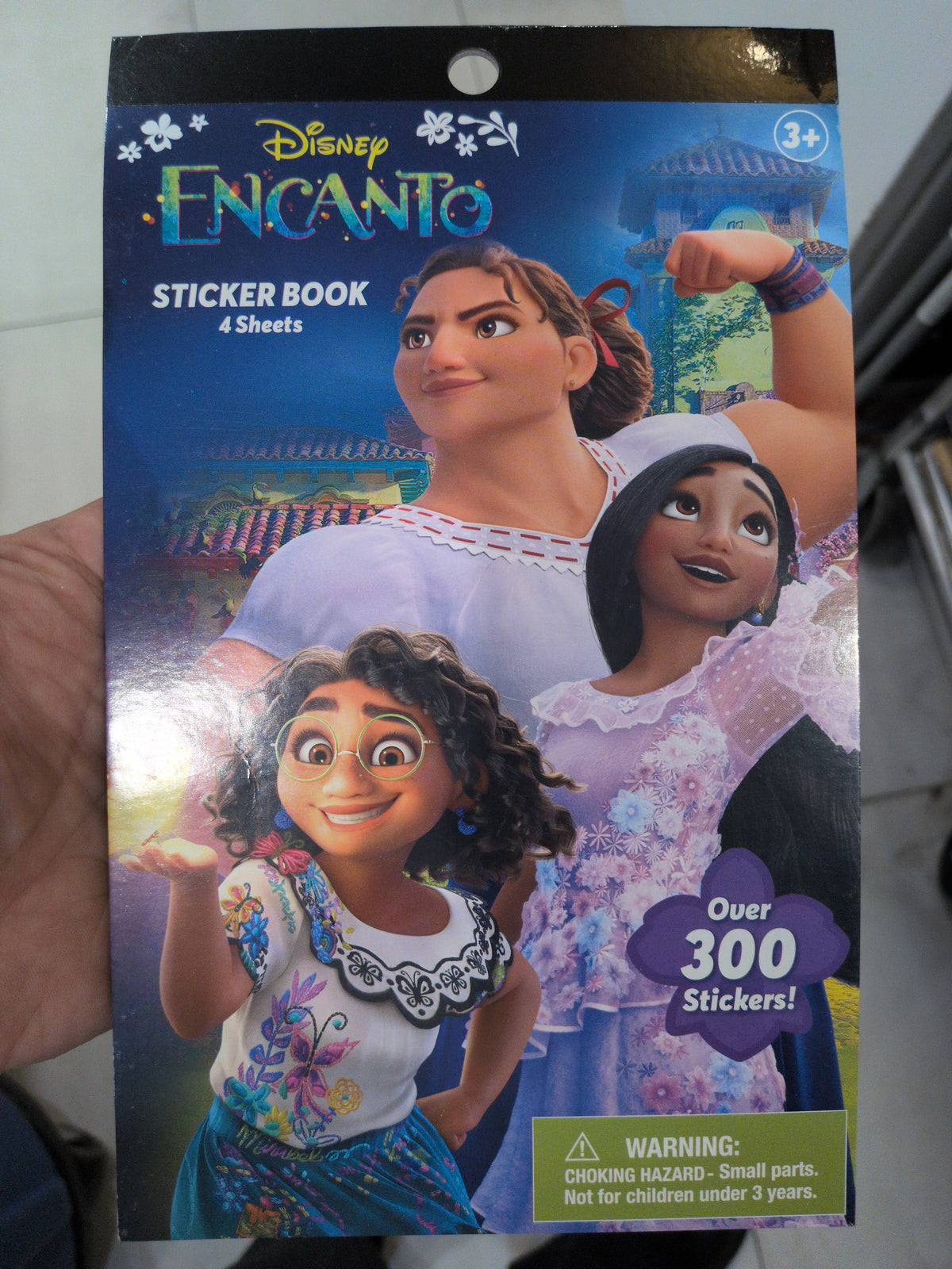 Disney Encanto Sticker Book – Over 300 Stickers, 4 Sheets
