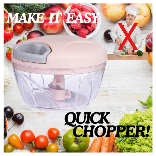 Pull String Food Chopper