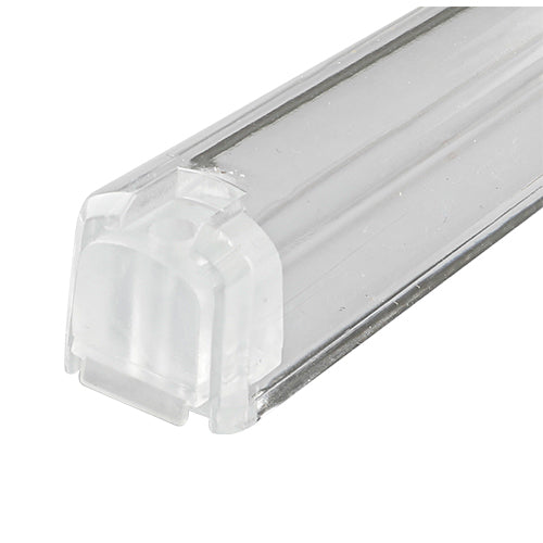 plastic  Mezuzah With 12cm white/clear