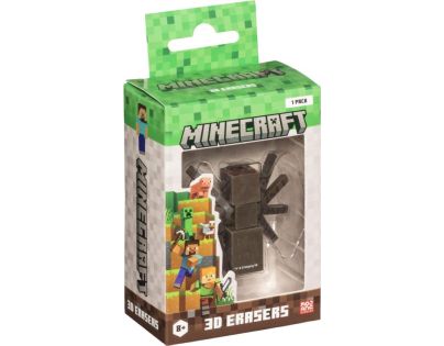 Minecraft 3D Eraser Guma - Official Collectible | Perfect Kids Gift