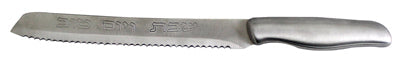 Challah Bread Knife 12" Serrated Blade Silver Handle Stainless Steel
