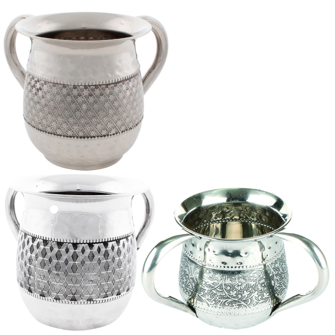 Washing Cup 12cm Durable Jewish Netilat Yadayim Cup, Daily Ritual Hand Washing