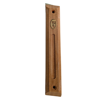Wood Mezuzah With 12cm