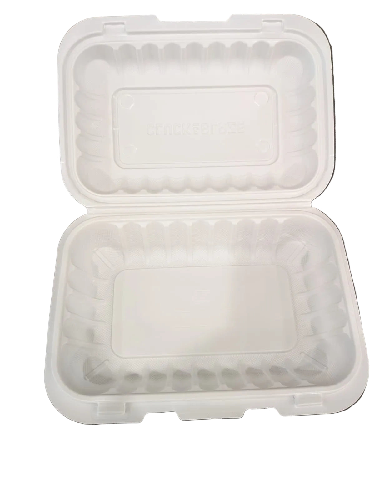 8x8 Clamshell Take Out Containers 150 Pack Microwave-Safe Food Service