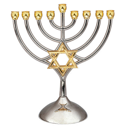 Elegant Metal Menorah Chanukah 7*6 Inches