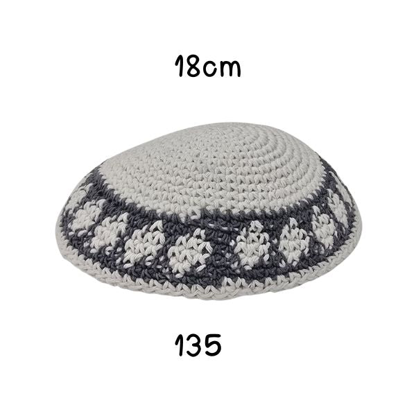 kippot Hat Covering  Kippah skull yamaka Holy kipa 18 cm