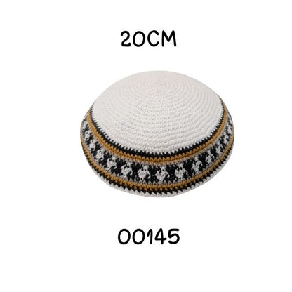 Knitted Yarmulke kippot hat Kippah skull yamaka Holy kipa 20 cm