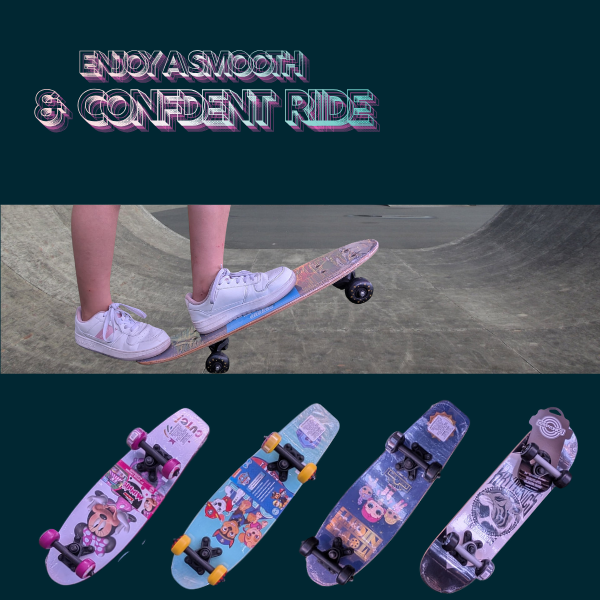 Rad Skateboard for Beginners Kids Teens - Complete Skateboard Bundle