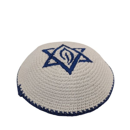 Kippah Knitted Cotton Serugah Yamulke  Jewish 17