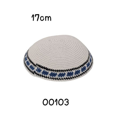Knitted Yarmulke kippot hat Kippah skull yamaka Holy kipa 17 cm