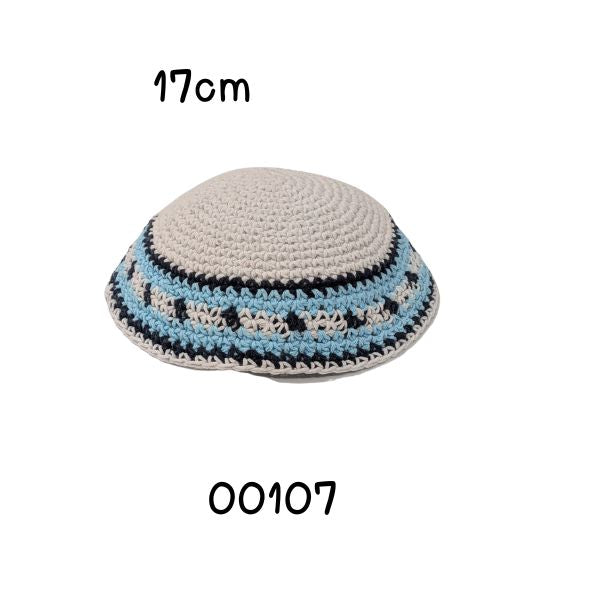 Knitted Yarmulke kippot hat Kippah skull yamaka Holy kipa 17 cm