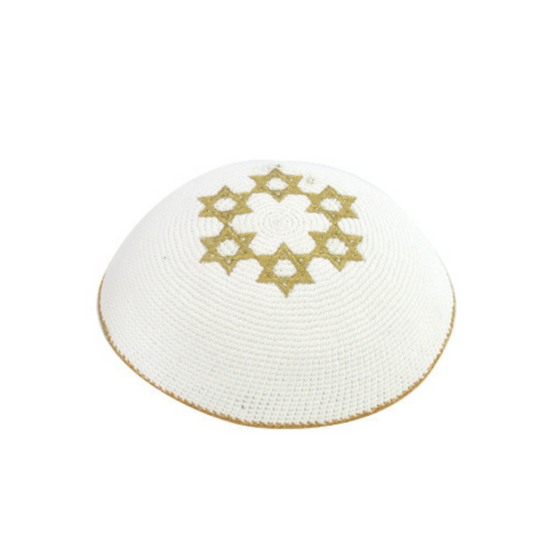 Handmade Knitted Kippah 