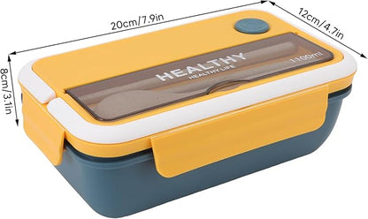 Bento Box Lunch Food Container for Kids and Adults - 1100ml