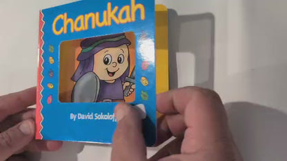 Chanukah Board Book Colorful Pictures & Rhymes Board Book By David Sokoloff Ages 2-6