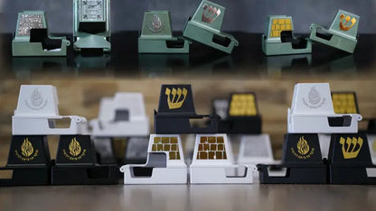 Tukad RASHI Tefillin Case with Built-In Mirror – Suitable for Sizes 30–37